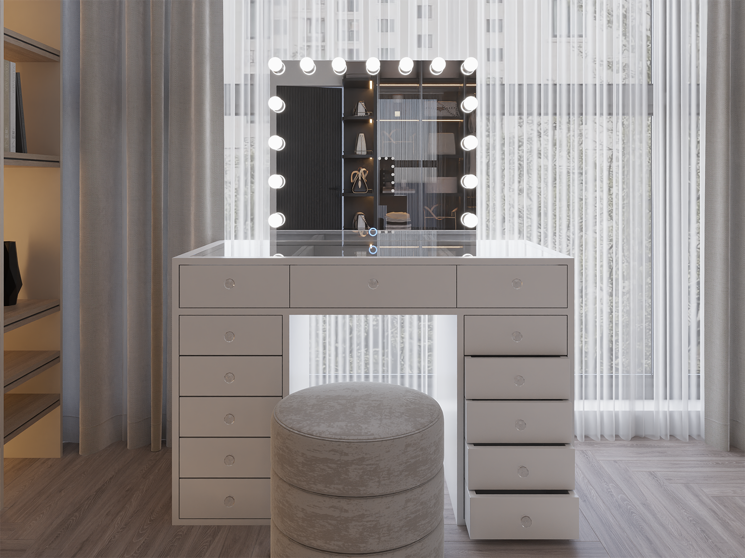Lumi Vanity Make up Station